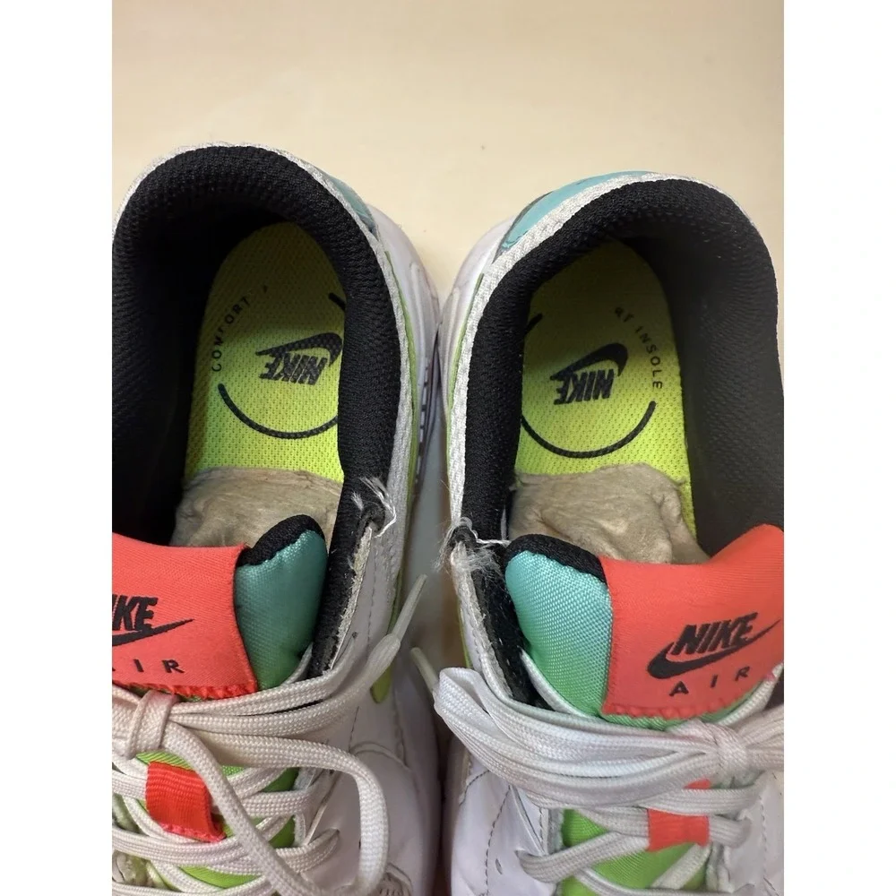 Nike Air Max Excee Gel Sneakers Shoes Neon Pink Green Women's Size 8 Lace UP